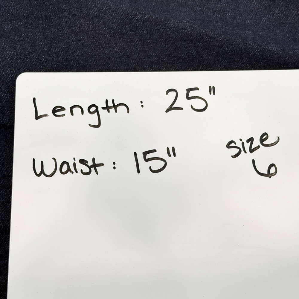 Lauren Ralph Lauren Denim Pencil Skirt 6 Dark Wash Capsule Chic Elevated Basics - Picture 5 of 12
